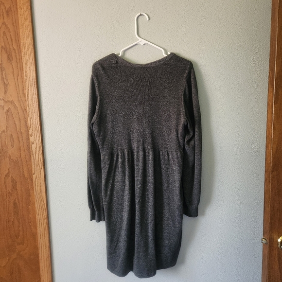 Daisy Fuentes Long-Sleeve Button-Up Sweater - Picture 5 of 8